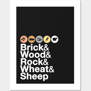 Helvetica Catan | Board Game Geek Posters and Art